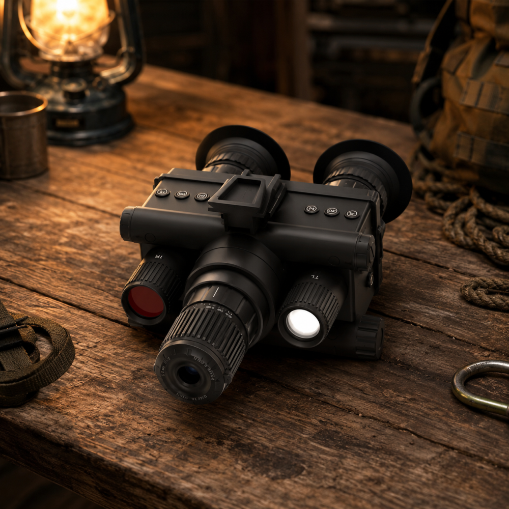 Z9157 Head-Mountable Night Vision Camera – 4K Low-Light Recording with 600m Night Viewing & AMOLED Display