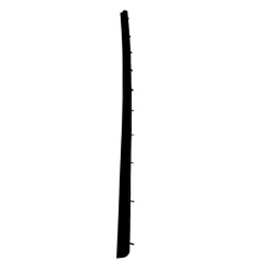 OEM 23963996 Inner pressure strip of rear door glass LH for GROOVE