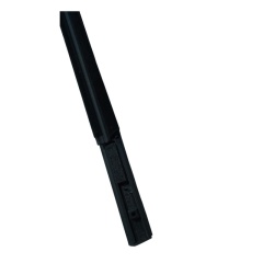 OEM 23942242 Outside pressure strip of rear door glass LH (chrome-plated) for GROOVE
