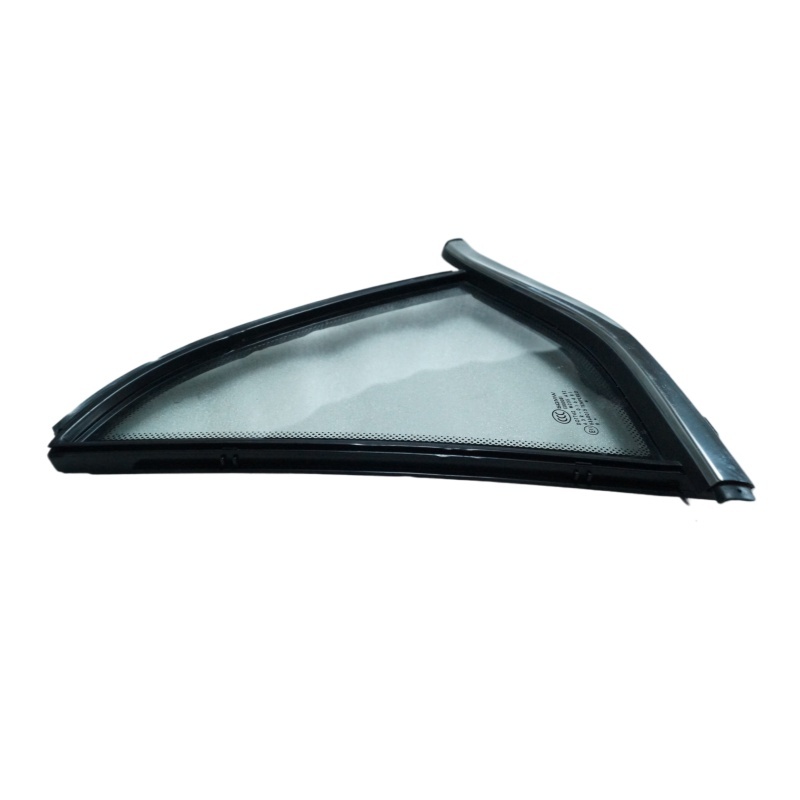 OEM 23512793 Rear Door Quarter Glass with Chrome Strip L for  GROOVE