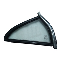 OEM 23512793 Rear Door Quarter Glass with Chrome Strip L for  GROOVE