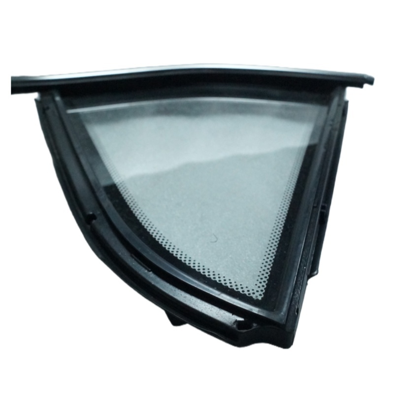 OEM 23512793 Rear Door Quarter Glass with Chrome Strip L for  GROOVE