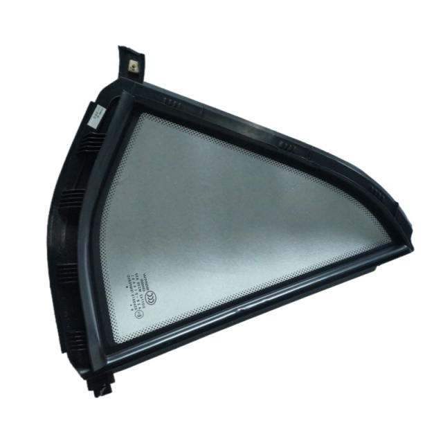 OEM 23512793 Rear Door Quarter Glass with Chrome Strip L for  GROOVE