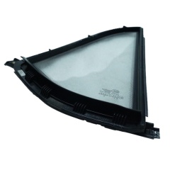 OEM 23512793 Rear Door Quarter Glass with Chrome Strip L for  GROOVE