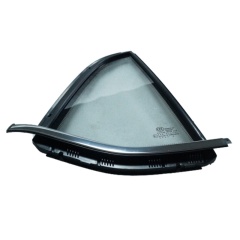OEM 23512794 Rear Door Quarter Glass with Chrome Strip R for  GROOVE
