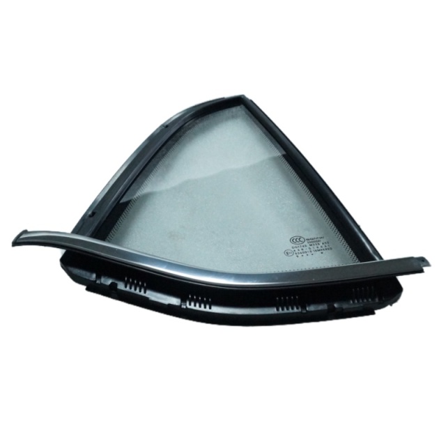 OEM 23512794 Rear Door Quarter Glass with Chrome Strip R for  GROOVE