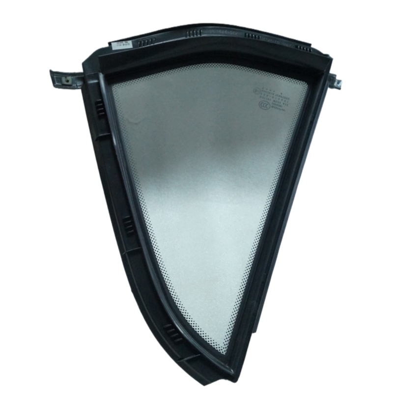 OEM 23512794 Rear Door Quarter Glass with Chrome Strip R for  GROOVE