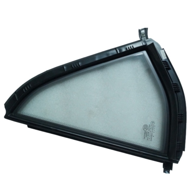 OEM 23512794 Rear Door Quarter Glass with Chrome Strip R for  GROOVE