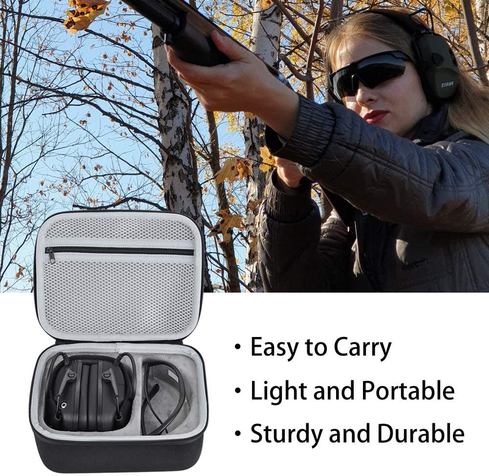 Earmuff & Glasses Carry Case