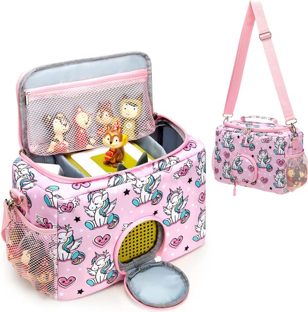 Portable Storage Bag Compatible with Tonies Audio Player Starter Set & Toniebox Figures Characters