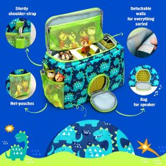 Portable Storage Bag Compatible with Tonies Audio Player Starter Set & Toniebox Figures Characters