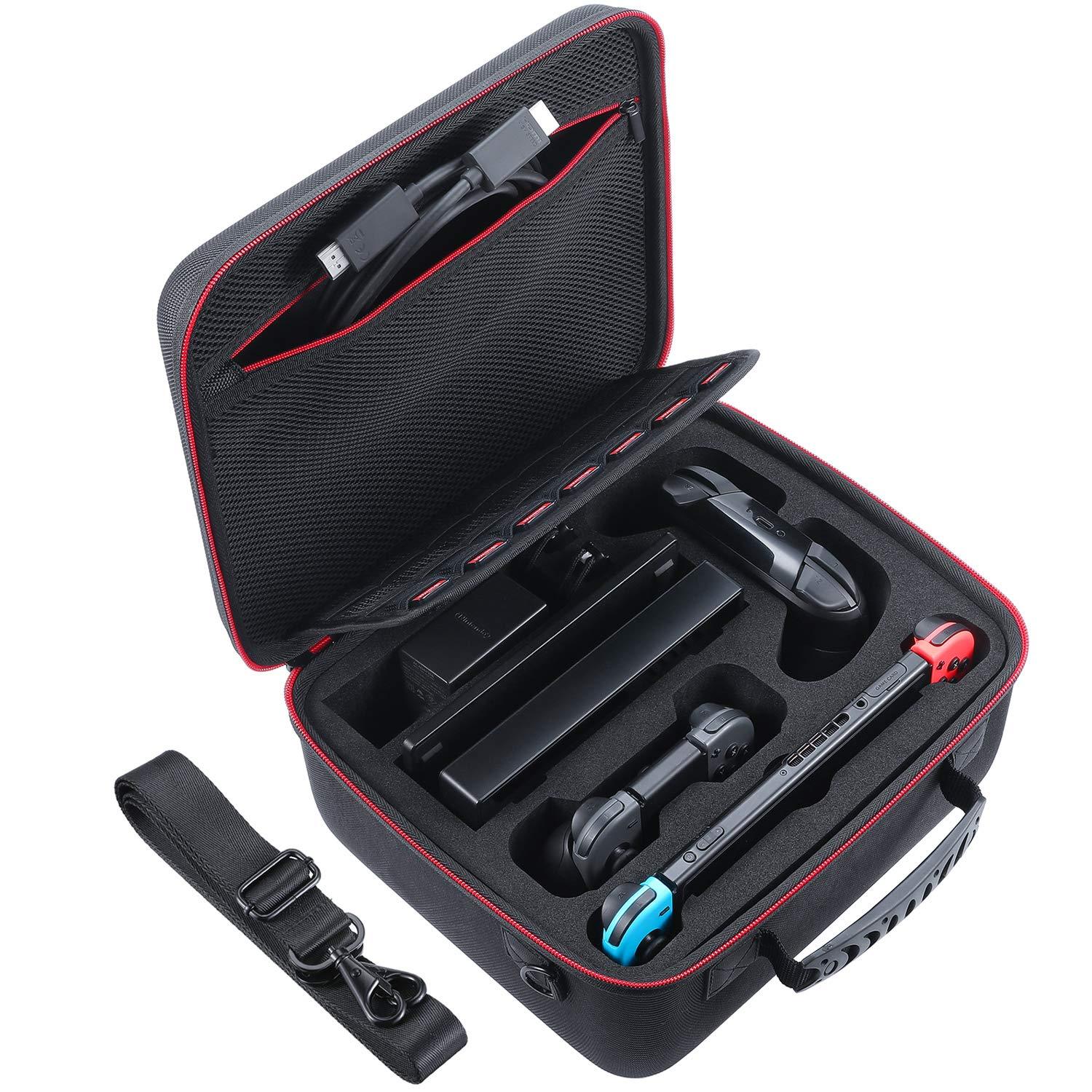 Deluxe Carrying Case Compatible with Nintendo Switch