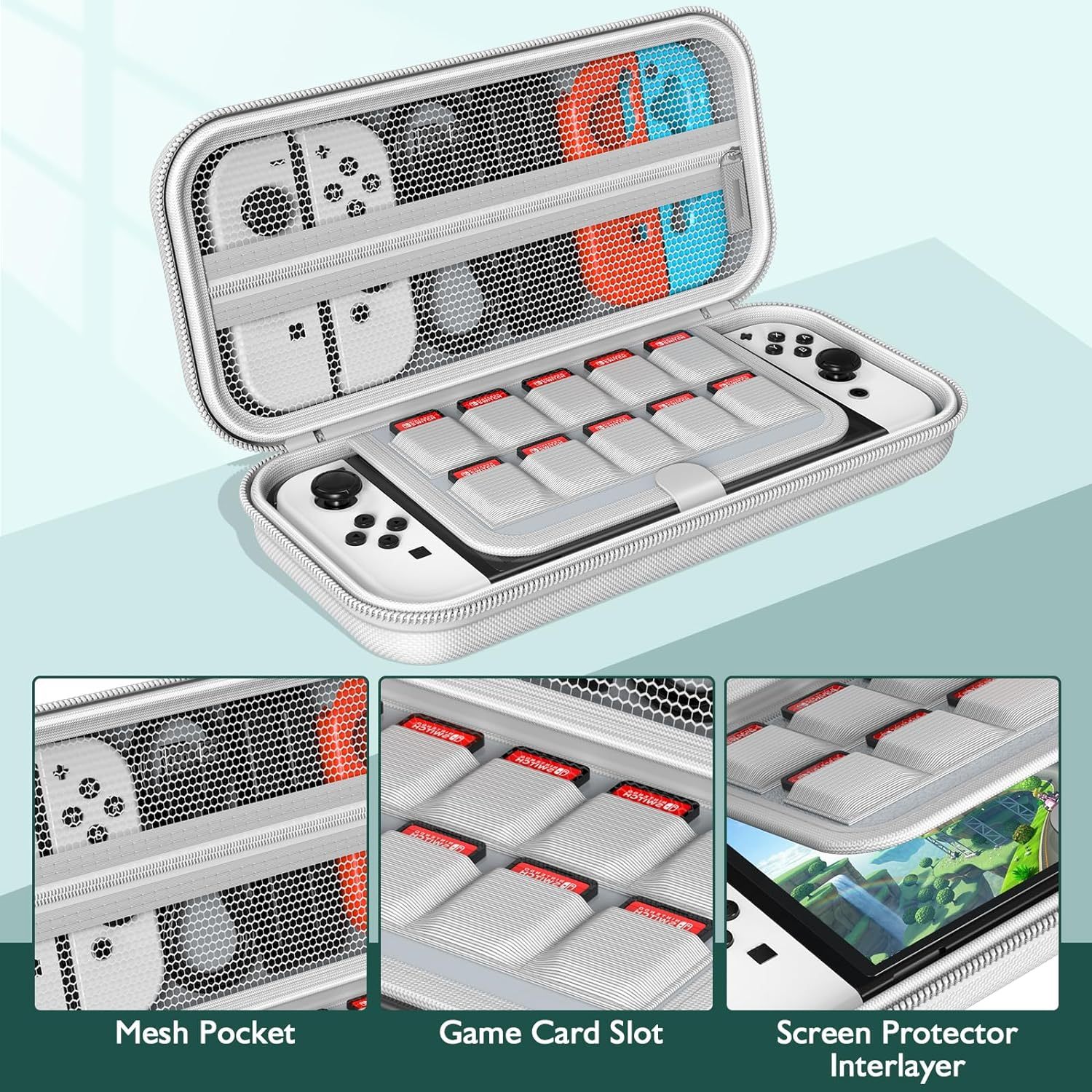 Hard EVA Shell Protective Case for Nintendo Switch 2 Carrying