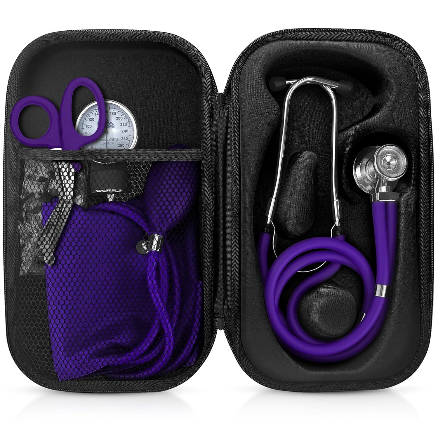 Hard Medical Carry Case for Stethoscope/ Blood Pressure Monitor/ EMT Shears