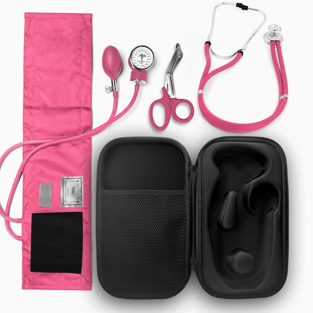 Hard Medical Carry Case for Stethoscope/ Blood Pressure Monitor/ EMT Shears
