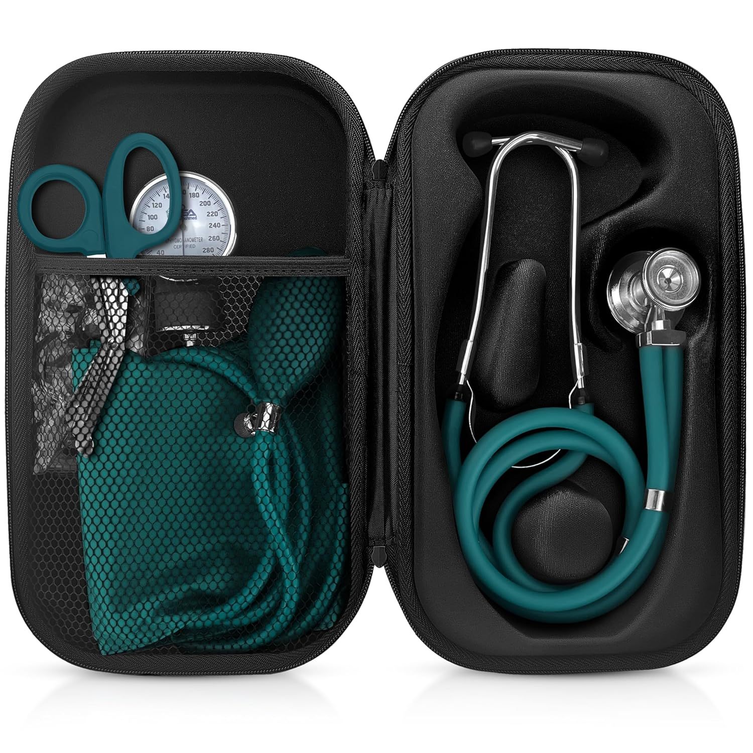 Hard Medical Carry Case for Stethoscope/ Blood Pressure Monitor/ EMT Shears