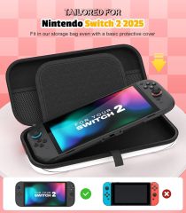 Professional Custom EVA Carry Case for Nintendo Switch 2 Games & Accessories