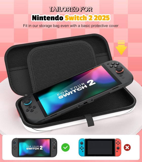 Professional Custom EVA Carry Case for Nintendo Switch 2 Games & Accessories