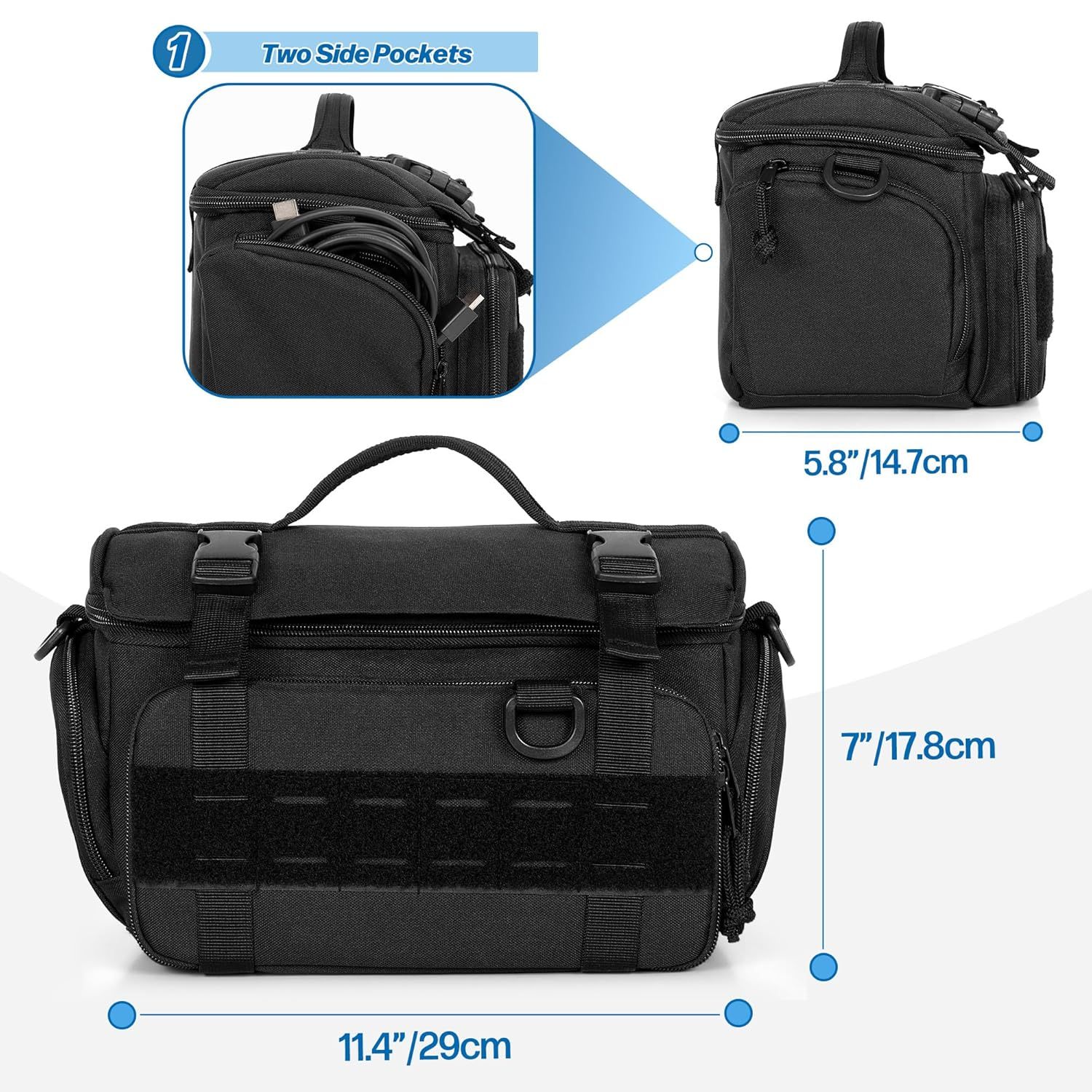 Sling Carrying Bag Compatible with Nintendo Switch/ Switch 2/ ASUS ROG Ally/ ROG Ally X/ ROG Ally X-box