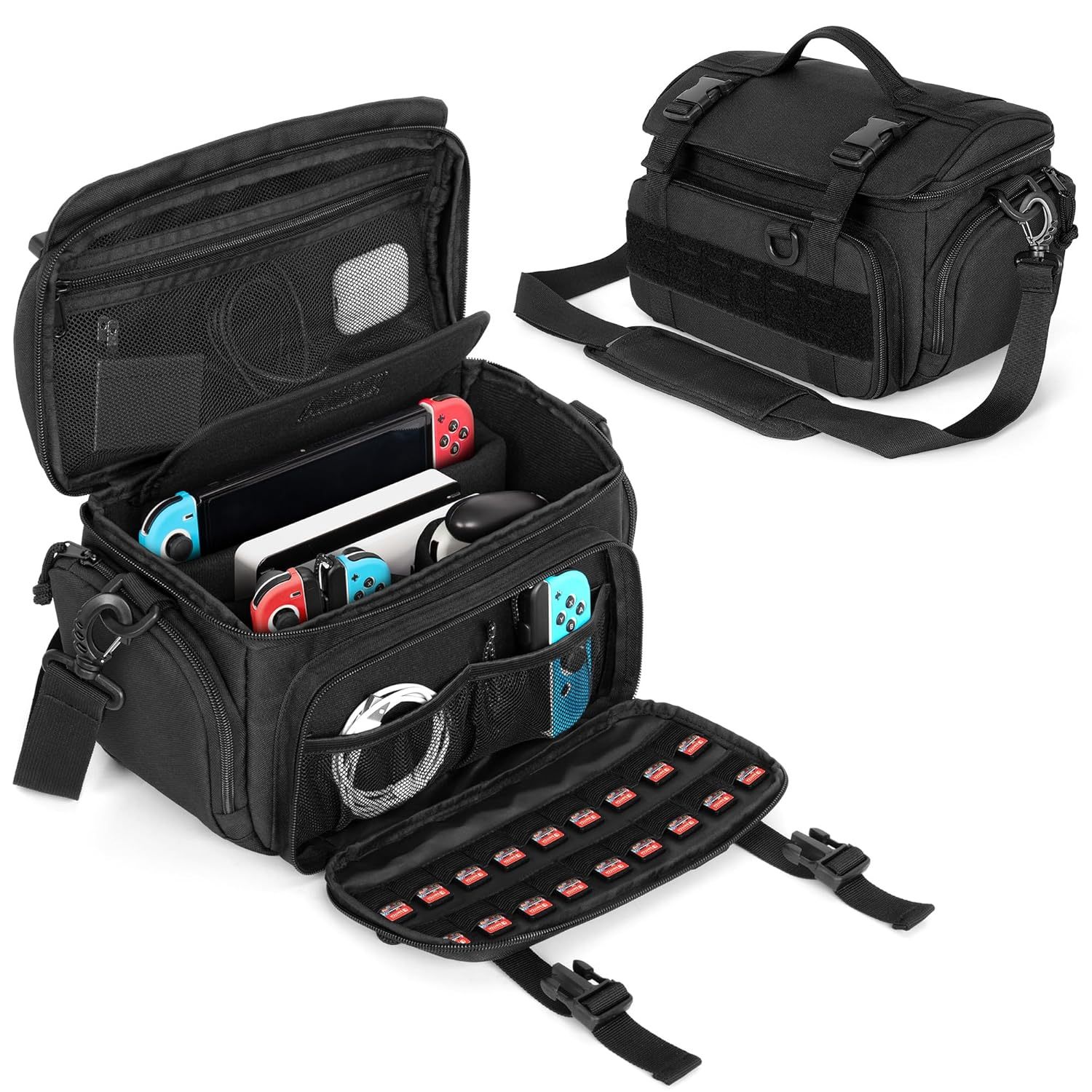 Sling Carrying Bag Compatible with Nintendo Switch/ Switch 2/ ASUS ROG Ally/ ROG Ally X/ ROG Ally X-box