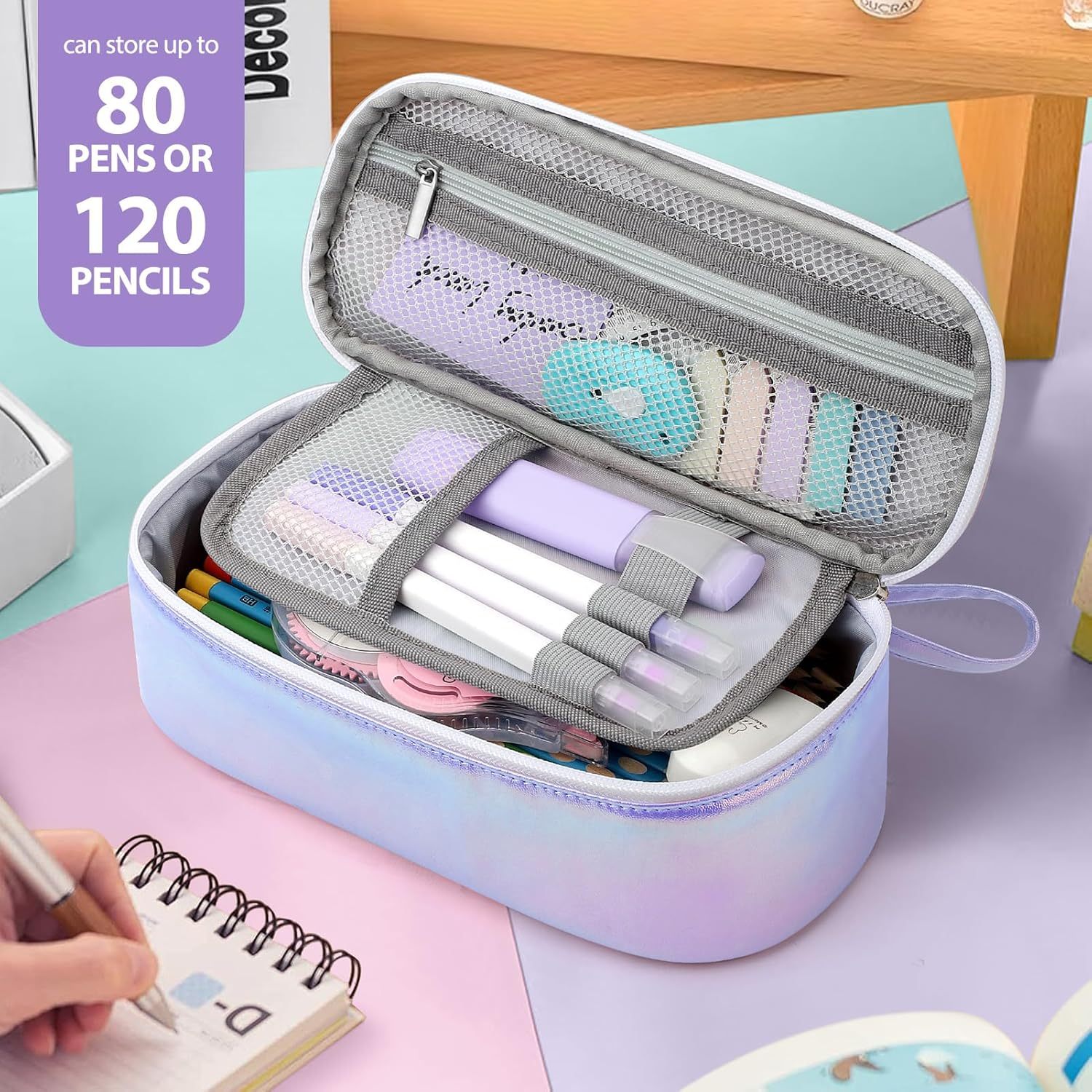Large Capacity Pencil Case