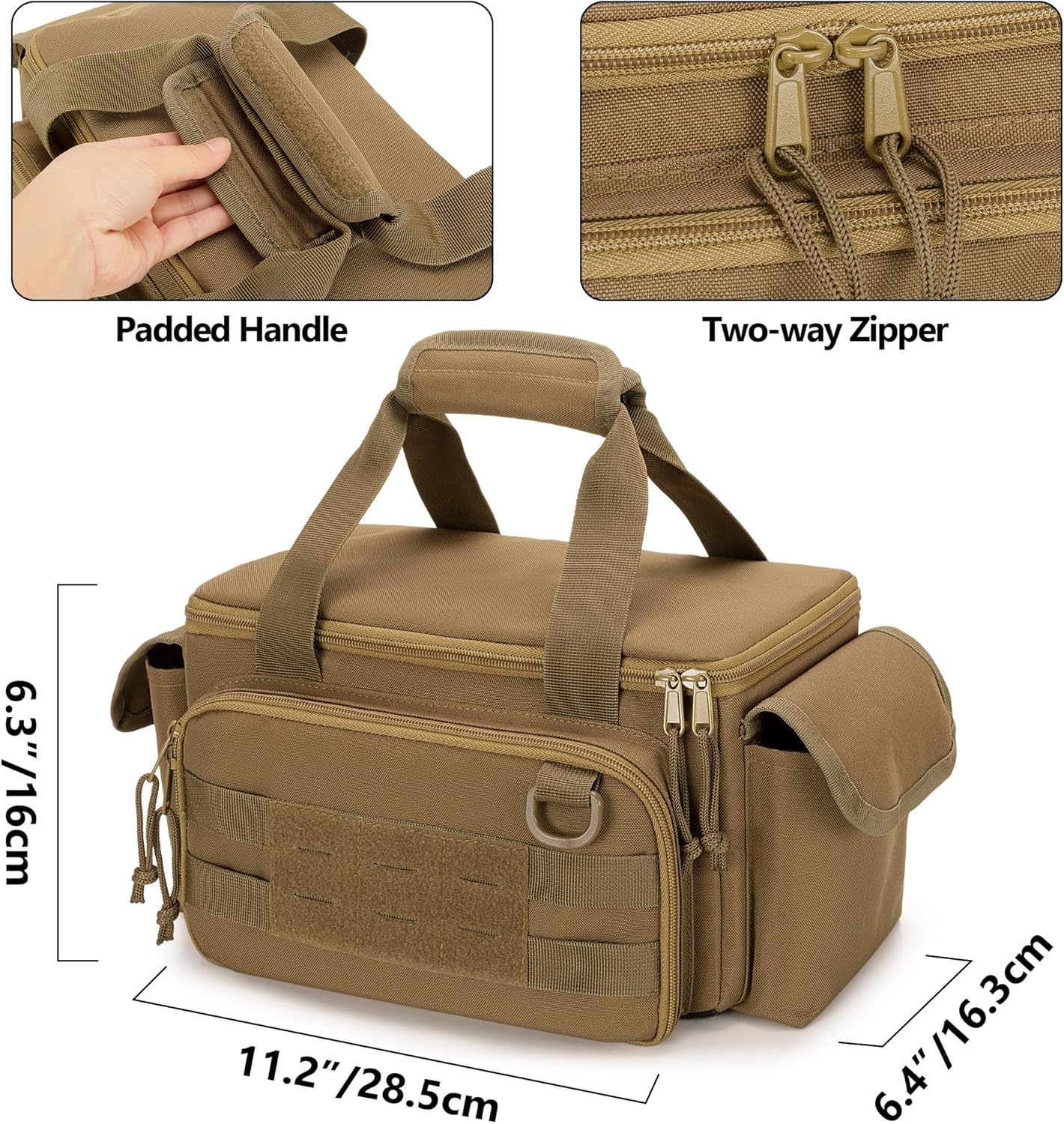 Small Tool Bag with Anti-friction and Thick Padded Bottom