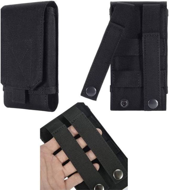 Tactical Cell Phone Holster Bag Cover Case for iPhone 16 Pro Max/15 14 13 12 Pro Max/16 15 14 Plus