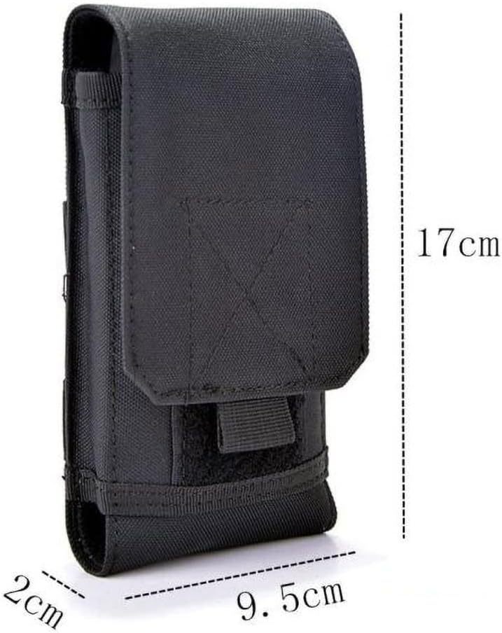 Tactical Cell Phone Holster Bag Cover Case for iPhone 16 Pro Max/15 14 13 12 Pro Max/16 15 14 Plus