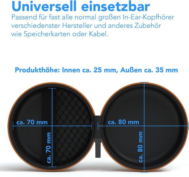 Earphone/ USB Cable Storage Case