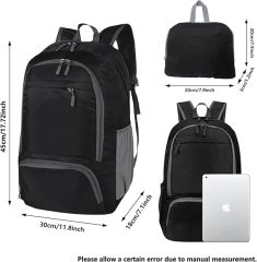 Foldable Lightweight Travel Hiking Backpack