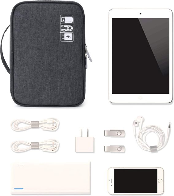 Travel Cable Organizer Bag