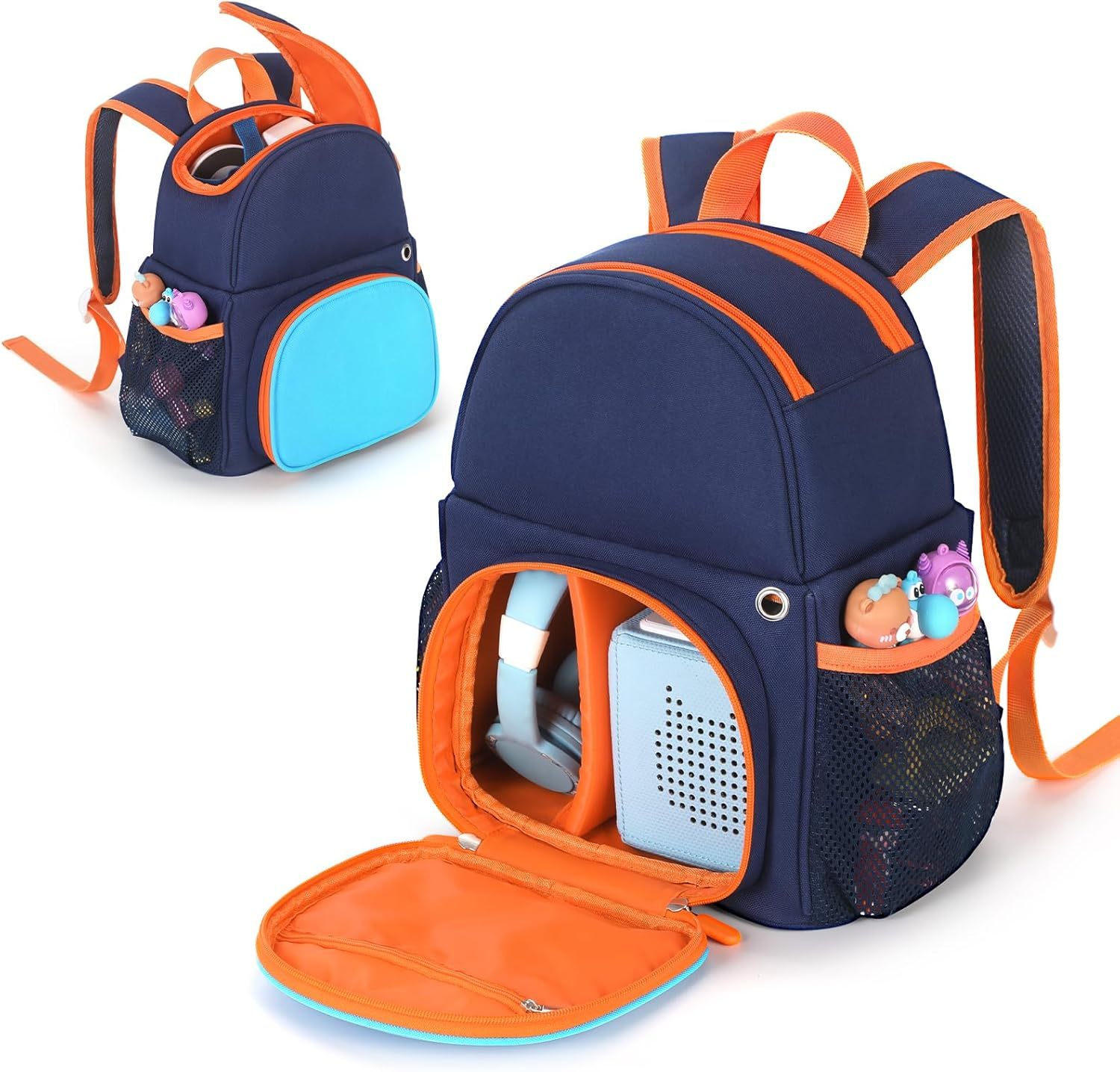 Figure Storage Backpack Bag Compatible with Toniebox 1/2 Audio Player, Tonies Figures and Other Accessories