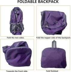 Foldable Lightweight Travel Hiking Backpack