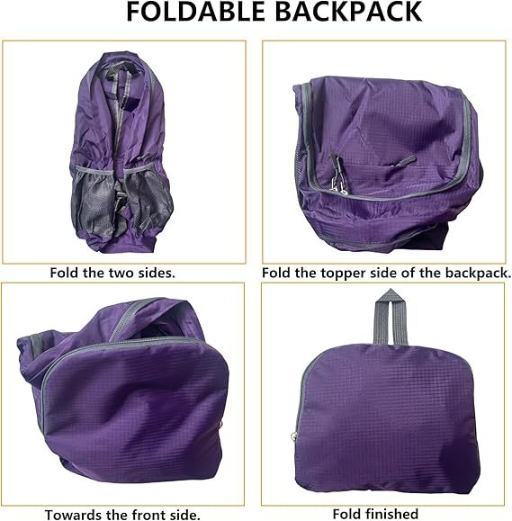 Foldable Lightweight Travel Hiking Backpack