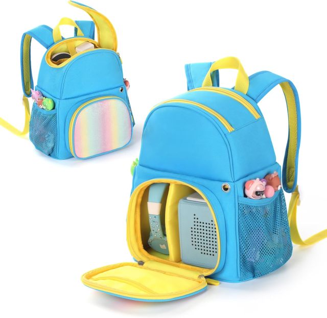 Figure Storage Backpack Bag Compatible with Toniebox 1/2 Audio Player, Tonies Figures and Other Accessories
