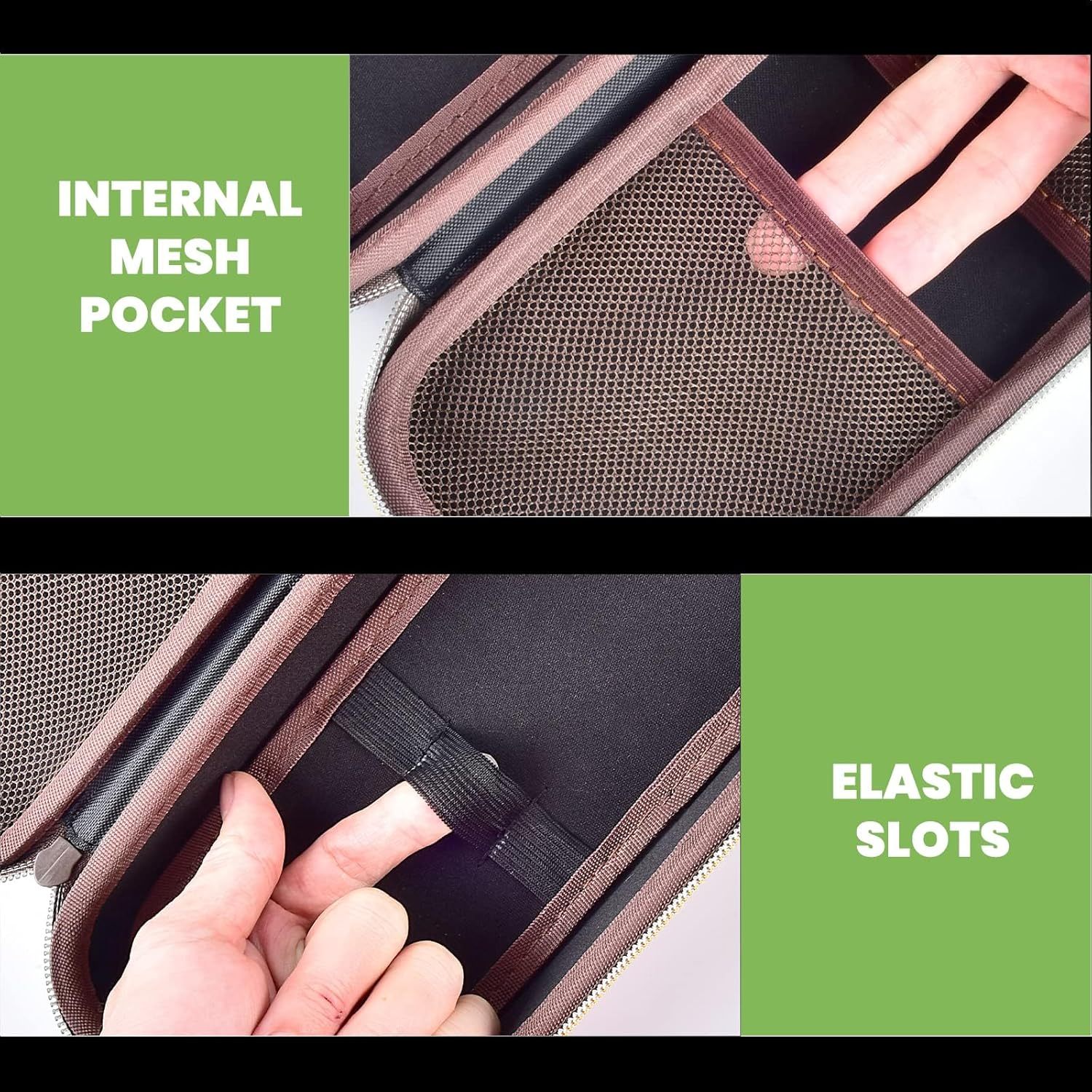 Stethoscope Case Compatible with 3M Littmann Classic III Monitoring/Lightweight II S.E/Cardiology IV Diagnostic/MDF Acoustica Stethoscopes, Extra Pocket for Doctor & Nurse Accessories