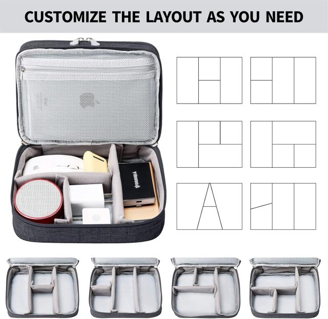 Travel Cable Organizer Bag