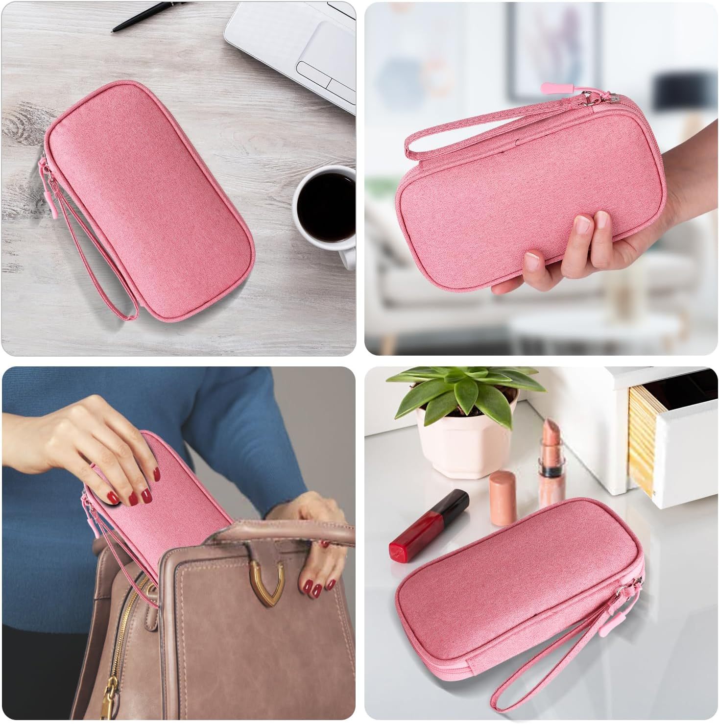 Universal Cable Organizer - Electronics Accessories Bag for Charger, Phone, Memory Card & Travel Gadgets