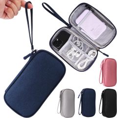 Universal Cable Organizer - Electronics Accessories Bag for Charger, Phone, Memory Card & Travel Gadgets