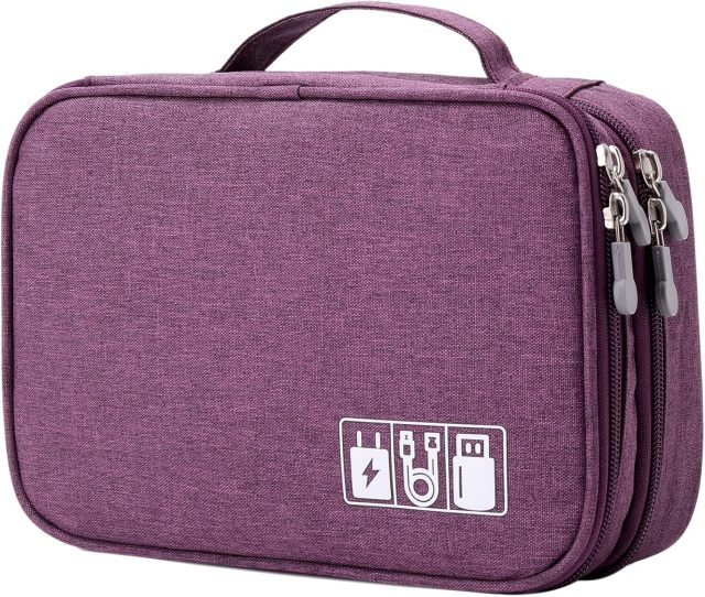 Travel Cable Organizer Bag