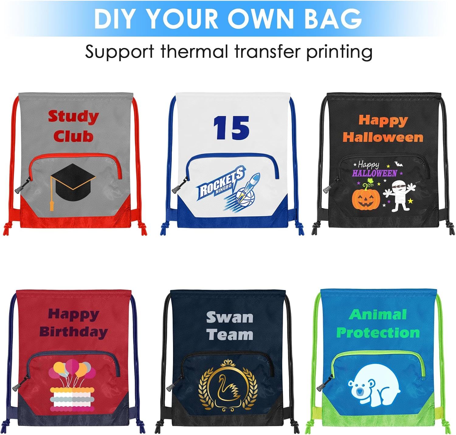 Custom Drawstring Backpack