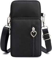 Mini Mobile Phone Pouch Purses with Crossbody Strap and Wallet