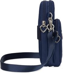 Mini Mobile Phone Pouch Purses with Crossbody Strap and Wallet