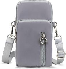 Mini Mobile Phone Pouch Purses with Crossbody Strap and Wallet
