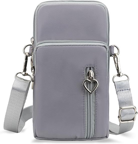 Mini Mobile Phone Pouch Purses with Crossbody Strap and Wallet