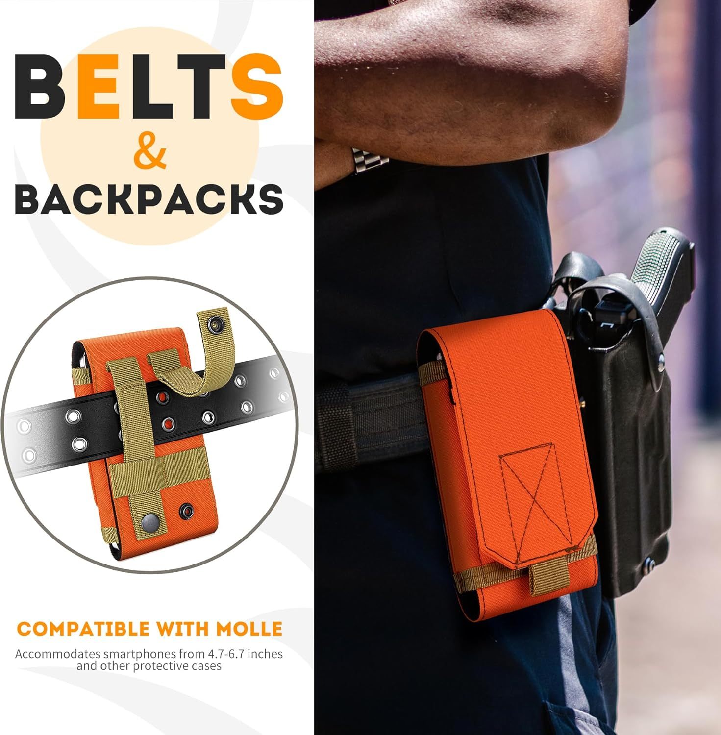 Tactical Molle Phone Holster Pouch