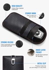 Faraday Signal Blocking Pouch for Car Keys