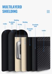 Faraday Signal Blocking Pouch for Car Keys