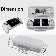 Hard Carrying Case for ASUS ROG Xbox Ally / ROG Xbox Ally X