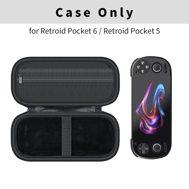 Custom Hard Shell Case for Retroid Pocket 6, Retroid Pocket 5, Retroid Pocket G2 Handheld Game Console